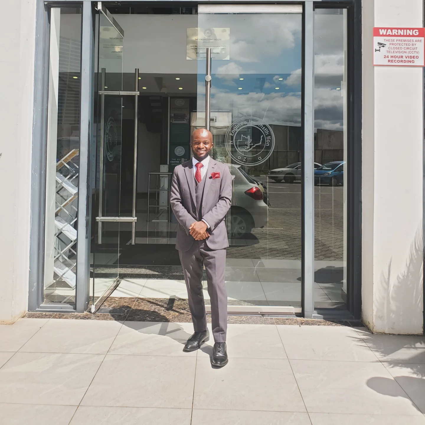 Joseph Sichula at EIZ headquarters